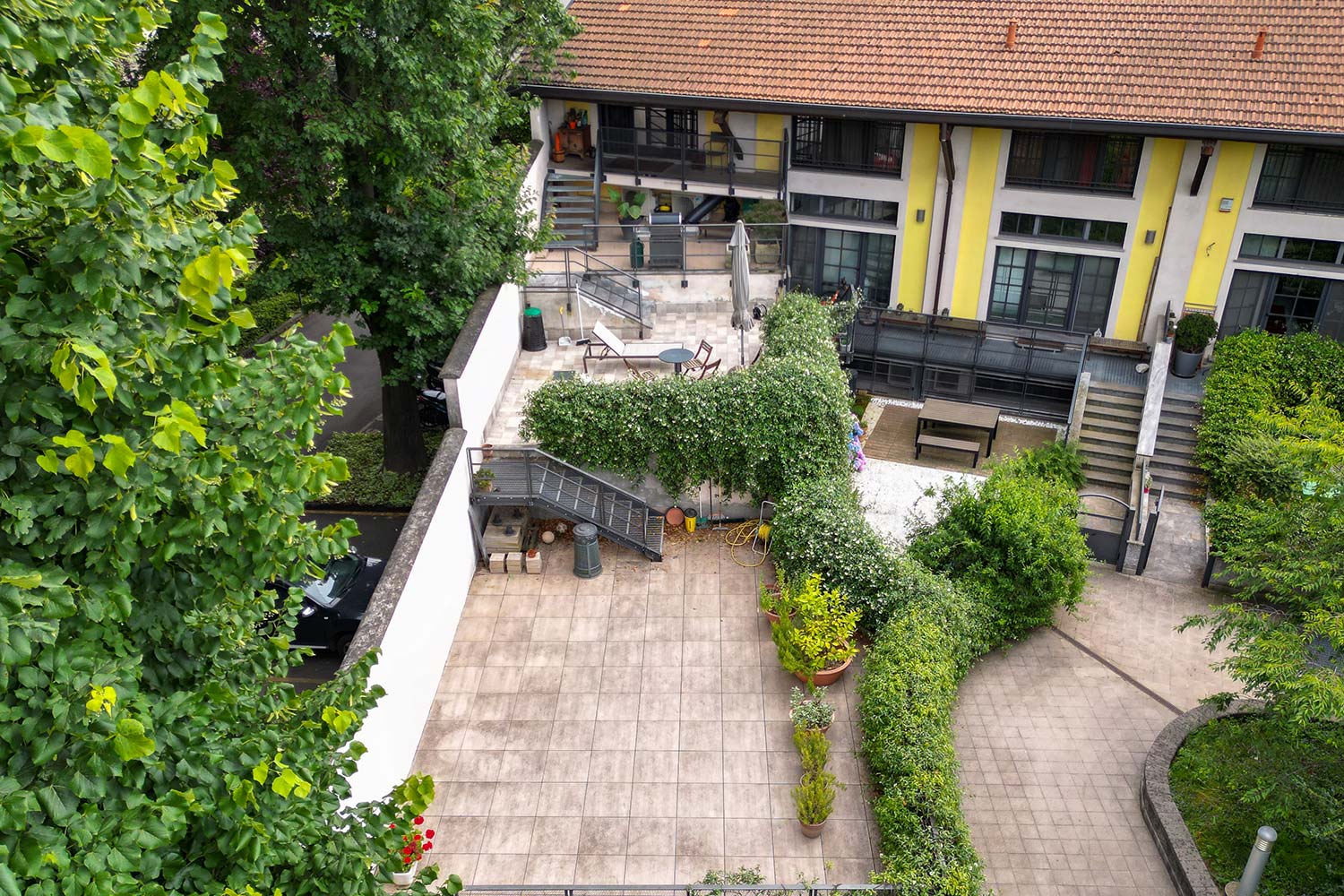 Casa con giardino Milano